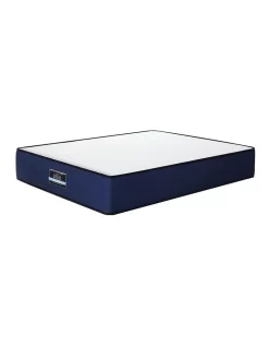King Mattress Tight Top Pocket Spring 30cm In White/Blue