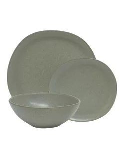 Maddow Dinner Set 12 Piece In Green