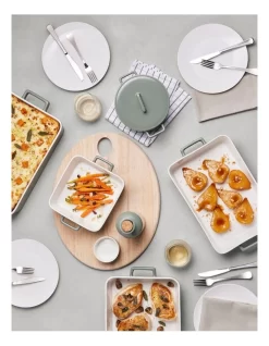 Maxwell & Williams Gift Boxed Epicurious Square Baker 19x7.5cm In Sage -Household Items Shop 968928670 5 720x928