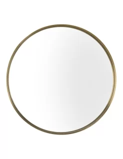 GEMMA Stainless Steel Mirror 60cm In Champagne Gold