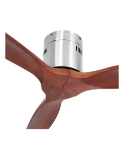 Devanti Ceiling Fan 52 Inch W/Remote Timer Dark Wood -Household Items Shop 979502230 4 720x928