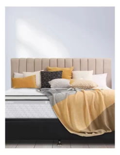 Miracoil Advance Doppio Medium 5 Cloud Top Mattress In White