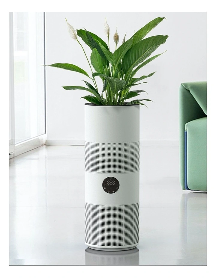 Tower Air Purifier With Planter In White 4 Tower Air Purifier With Planter In White - Image 2