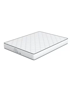 Medium Firm Foam Bonnell Spring Mattress In White