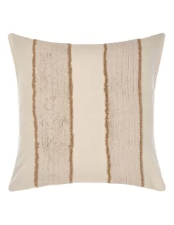Linen House Calder European Pillowcase In Oatmeal