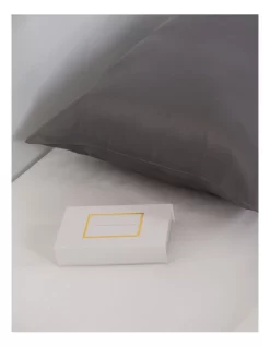 Pure Silk Pillowcase 100% Mulberry Silk Hypoallergenic In Charcoal 9 Pure Silk Pillowcase 100% Mulberry Silk Hypoallergenic In Charcoal -Household Items Shop 988484680 3 720x928