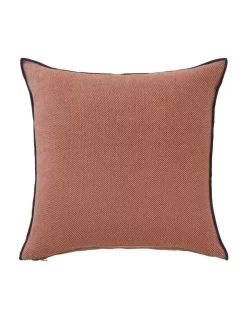 Britten Square Cushion In Brown