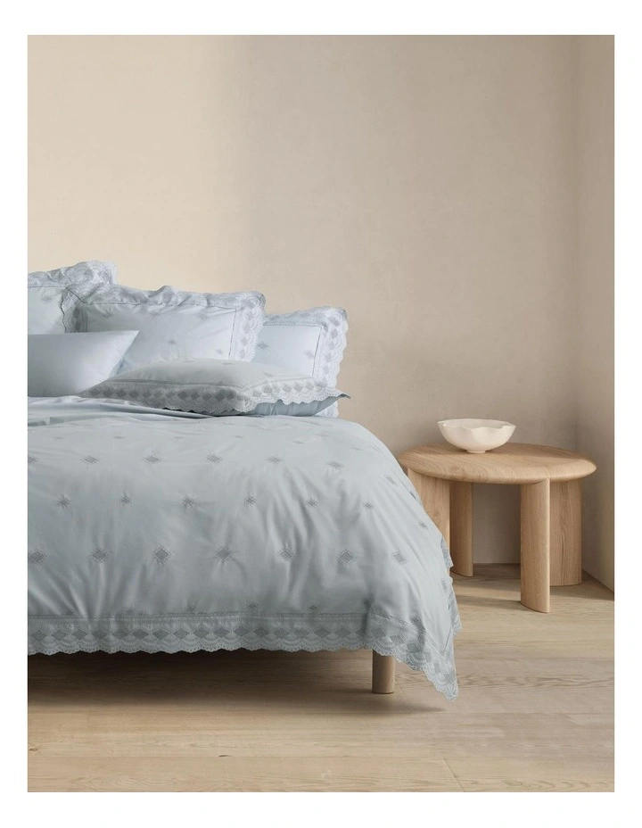 Mansfield Tailored Pillowcase Pair In Tidal 4 Mansfield Tailored Pillowcase Pair In Tidal - Image 2