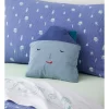 Kids Reggie Novelty Cushion In Bluebell -Household Items Shop 989004430 1 720x928