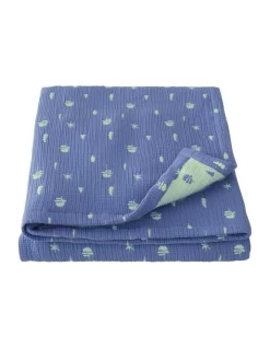 Kids Tree Trail Bedcover In French Blue -Household Items Shop 989009290 3 720x928