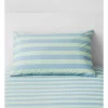 Wiggle Stripe Sheet Set In Mint -Household Items Shop 989010550 1 720x928