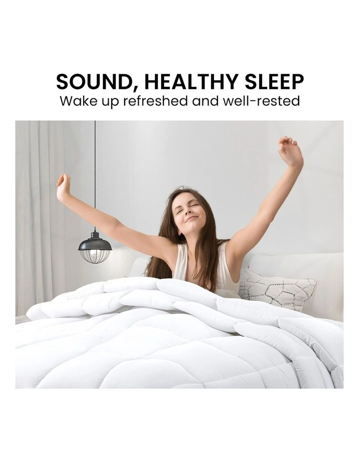 Goose Down Feather 700GSM Comforter Doona King In White 6 Goose Down Feather 700GSM Comforter Doona King In White - Image 4
