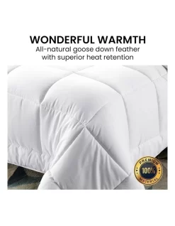 Goose Down Feather 700GSM Comforter Doona King In White 13 Goose Down Feather 700GSM Comforter Doona King In White -Household Items Shop 989375320 5 720x928