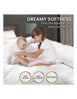 Goose Down Feather 700GSM Comforter Doona King In White 15 Goose Down Feather 700GSM Comforter Doona King In White -Household Items Shop 989375320 7 720x928