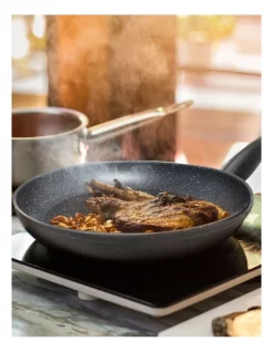 Forged Frying Pan 24cm In Black -Household Items Shop 991180270 3 720x928