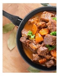 24cm Casserole Pan And 20cm Saucepan Set In Black -Household Items Shop 991180900 6 720x928