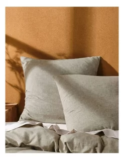 Linen House Hemp Triblend Quilt Cover Set In Walnut -Household Items Shop 991888840 991888480 5 720x928