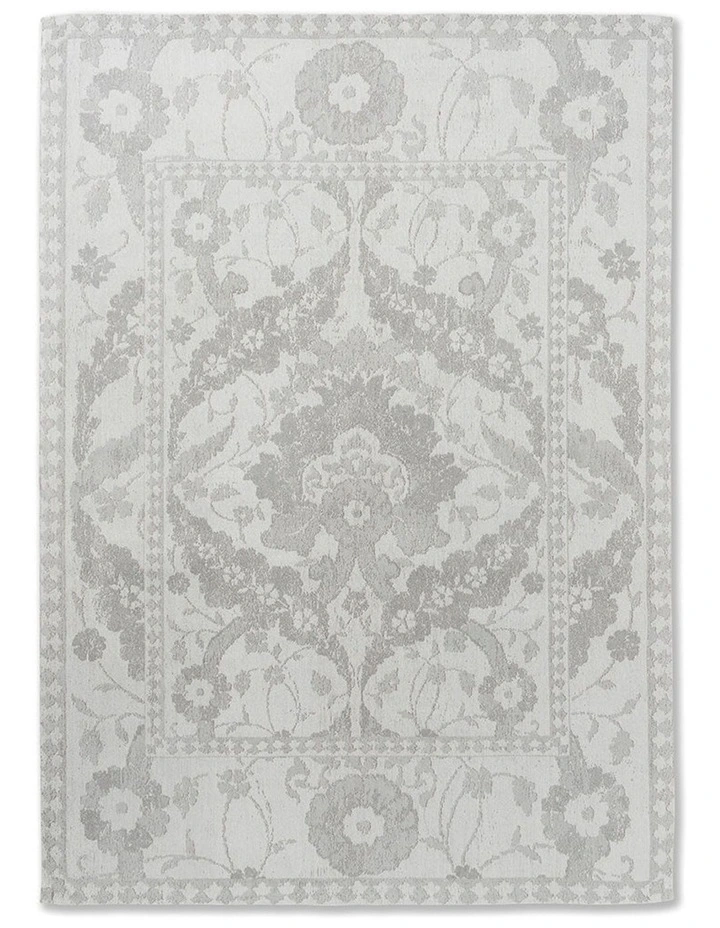 Laura Ashley Newborough Rug In Silver 3 Laura Ashley Newborough Rug In Silver
