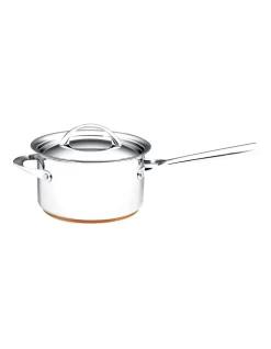 Per Vita Induction Stainless Steel Covered Saucepan 20cm/3.8L